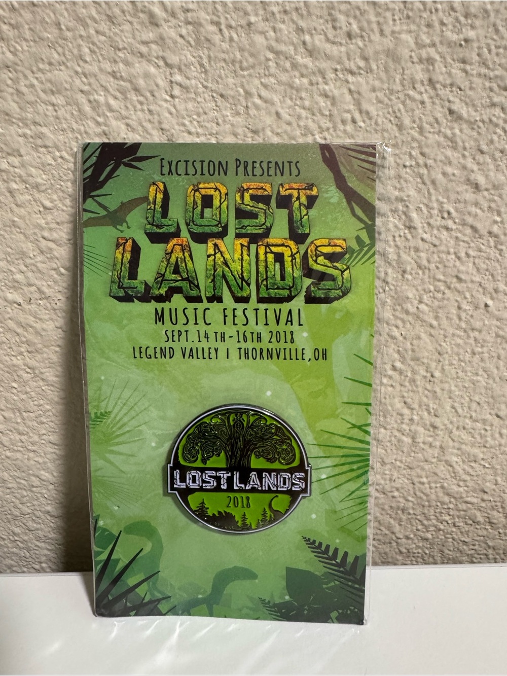 Excision 2018 Lost Lands Pin
